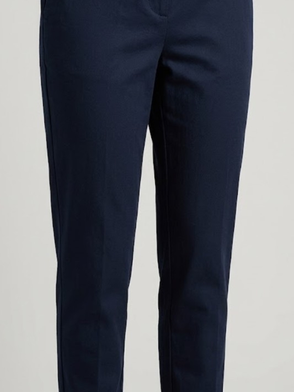 Sibel Saral 100% Virgin Wool Trousers in Blue (Sz S) Quiet Luxury Warm Capsule